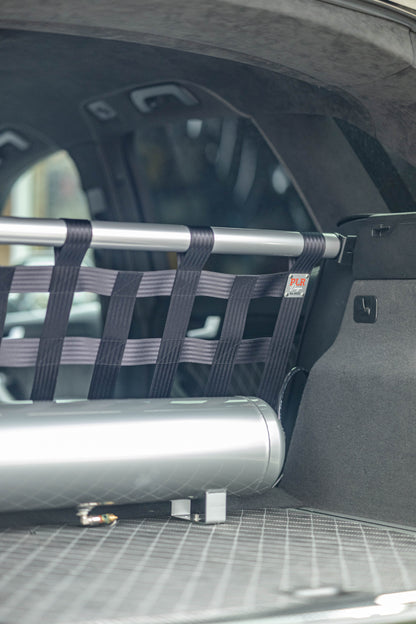 Clubsportset Aluminium Streben mit Clubsportnetz aus Schwarzem Gurtband